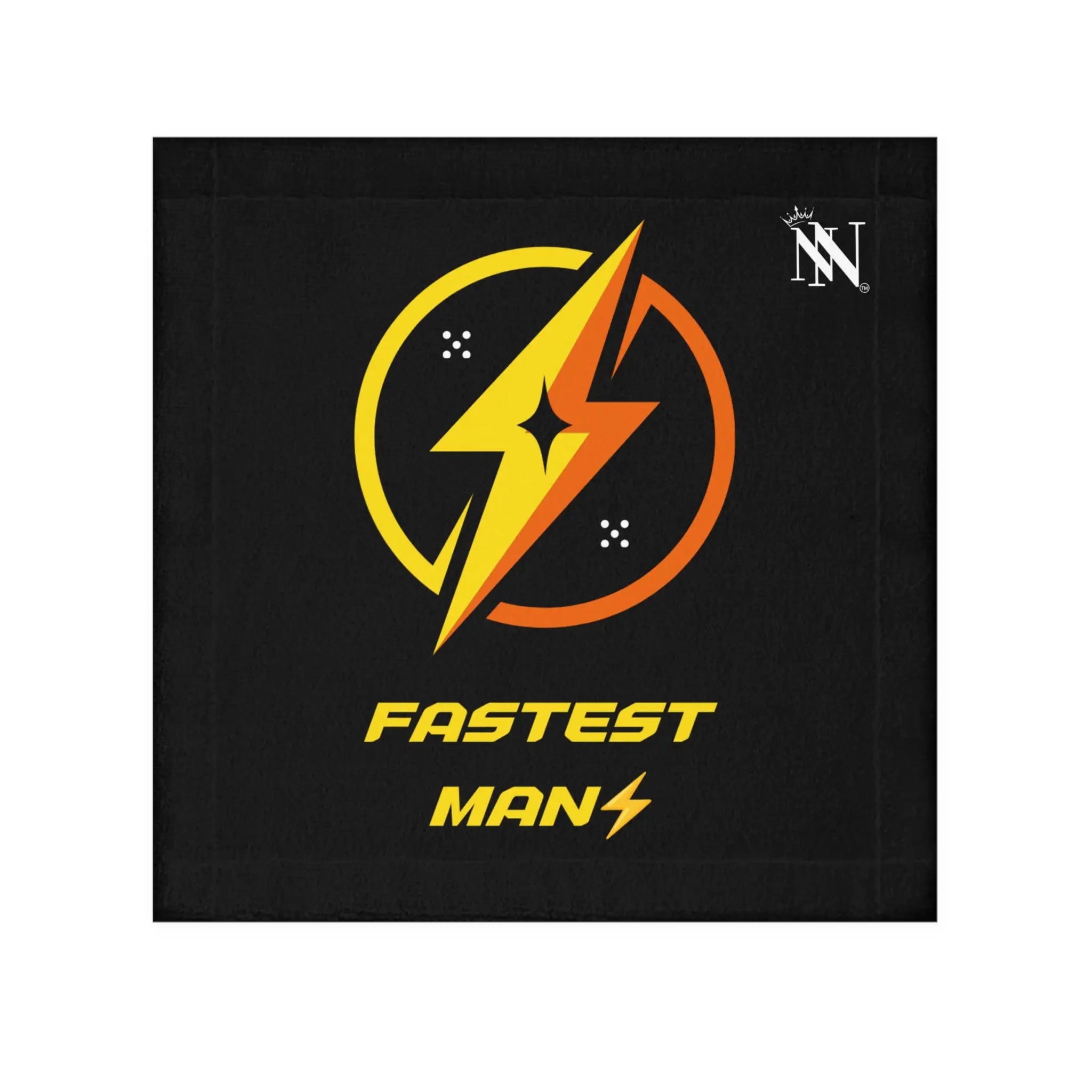 Fastest Man Lightning Bolt Mouth Rag