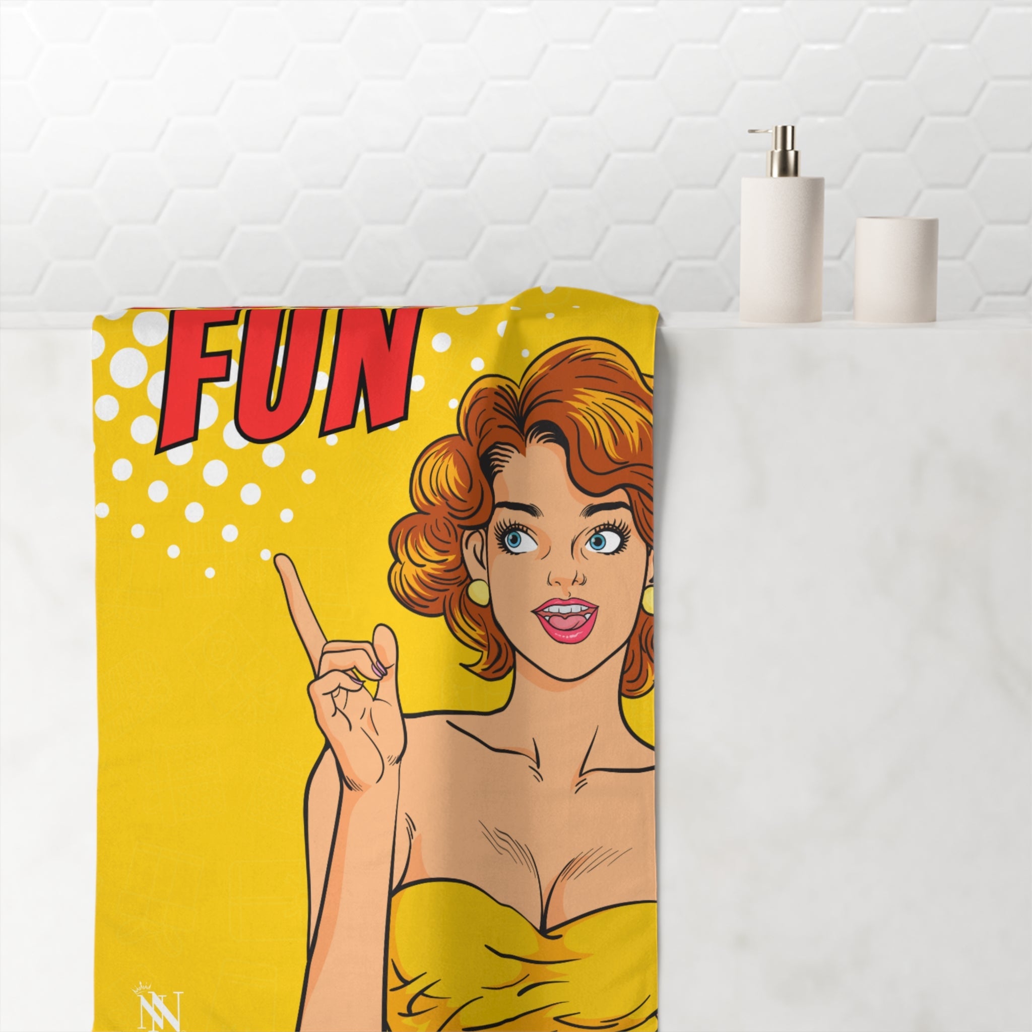 Just Fun | Mix & Match XL Fun-Flirty Lovers’ Towels