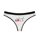 Fuck Me with a Kiss Sex Gifts Lingerie Women’s Thong