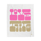 Love This | Mix & Match Velveteen Fun-Flirty Lovers’ Blankets