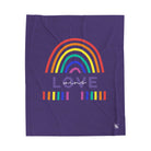 Love Wins Rainbow | Mix & Match Soft Fun-Flirty Lovers’ Blankets