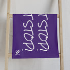 Don’t Stop! Don’t Stop Purple | Mix & Match Classic Fun-Flirty Lovers’ Towels