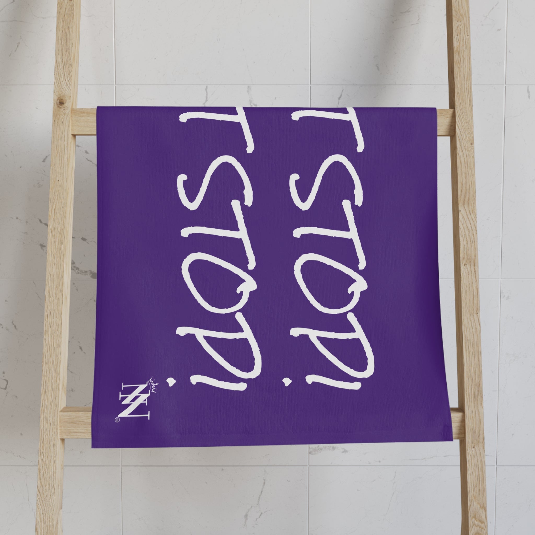Don’t Stop! Don’t Stop Purple | Mix & Match Classic Fun-Flirty Lovers’ Towels
