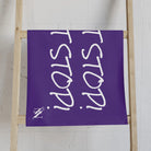 Don’t Stop! Don’t Stop Purple | Mix & Match Classic Fun-Flirty Lovers’ Towels