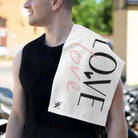 Love Love | Mix & Match Soft Fun-Flirty Lovers’ Towels
