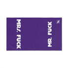 Mr. Mrs. Fuck Shareable Sides Purple Cum Towel