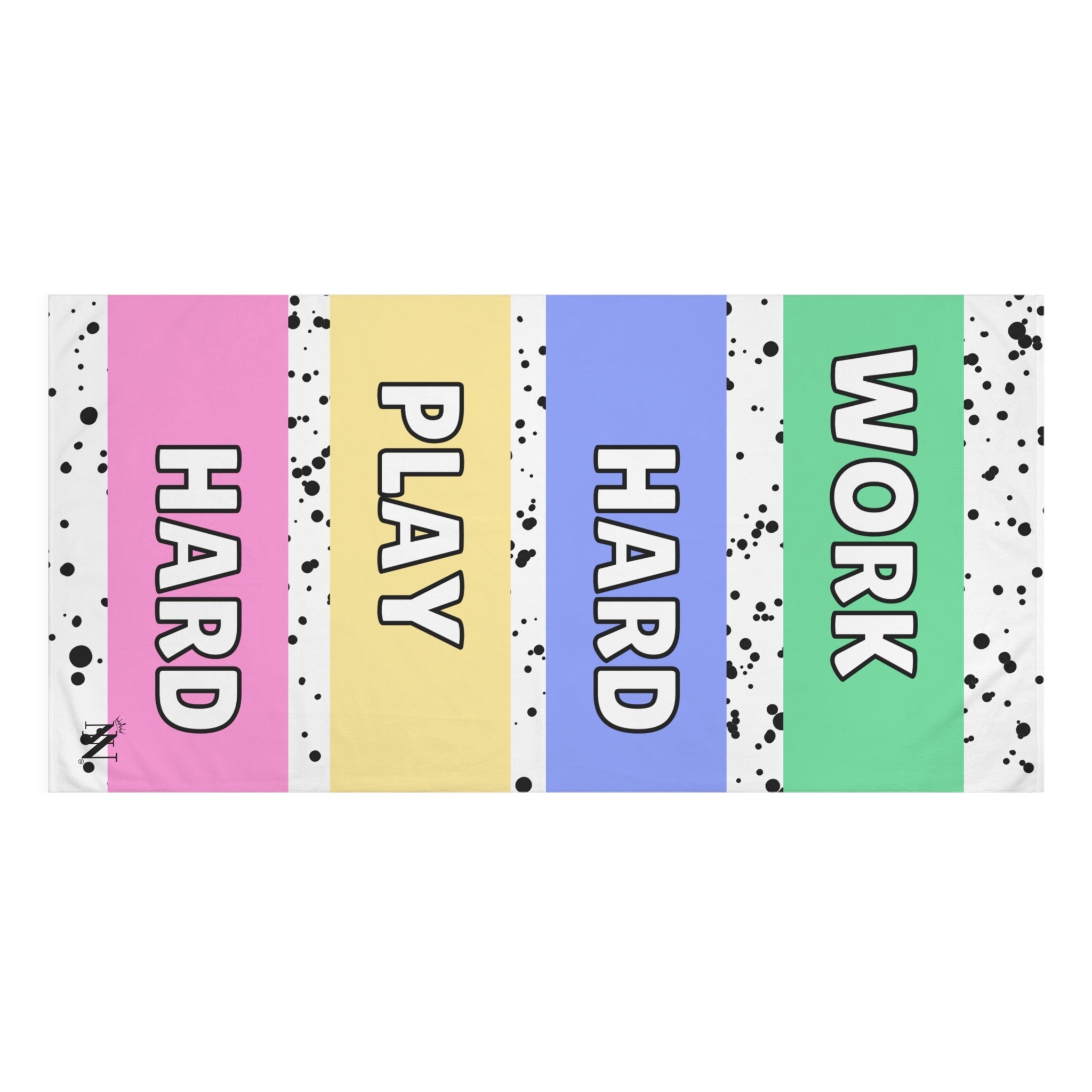 Work Hard Play Hard | Mix & Match XL Fun-Flirty Lovers’ Towels