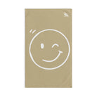 Wink Emoji Gold | Mix & Match Classic Fun-Flirty Lovers’ Towels