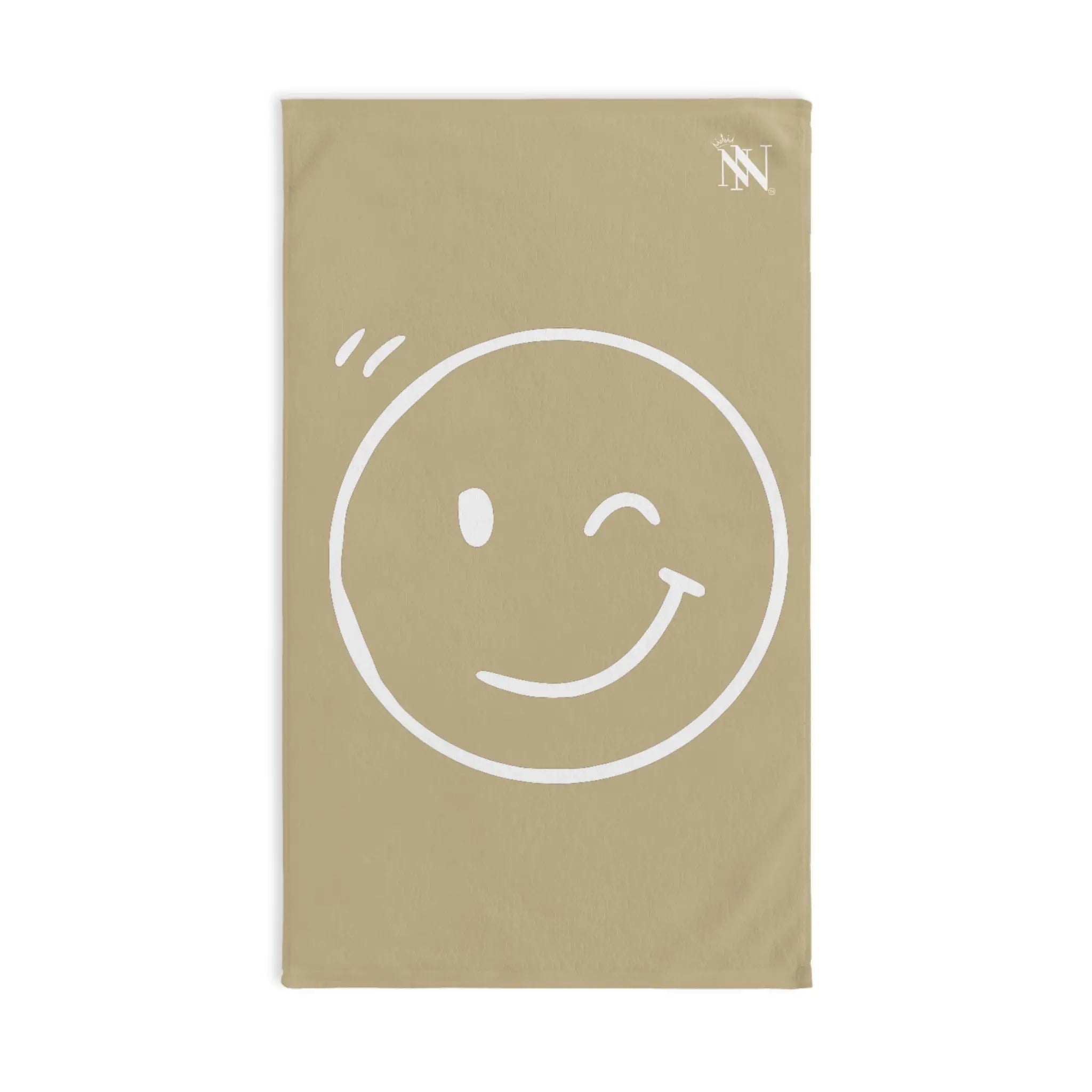Wink Emoji Gold Cum Towel