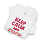 Keep Calm & Fuck Off | Mix & Match Cotton Unisex Fun-Flirty Lovers’ T-Shirts