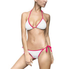 White Strappy | Mix & Match Fun-Flirty Lovers’ String Bikinis