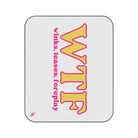 WTF Winks Teases Foreplay | Mix Match Fun-Flirty Lovers’ Water-Resistant Blankets