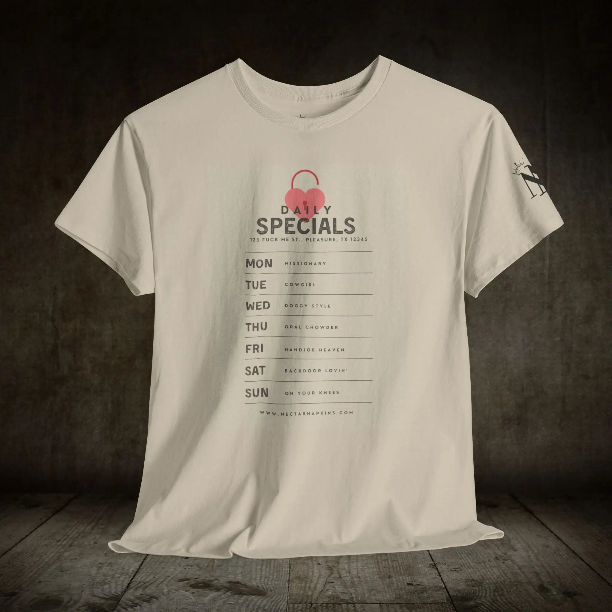 Daily Specials! | Mix & Match 100% Cotton Unisex Fun-Flirty Lovers’ Tees