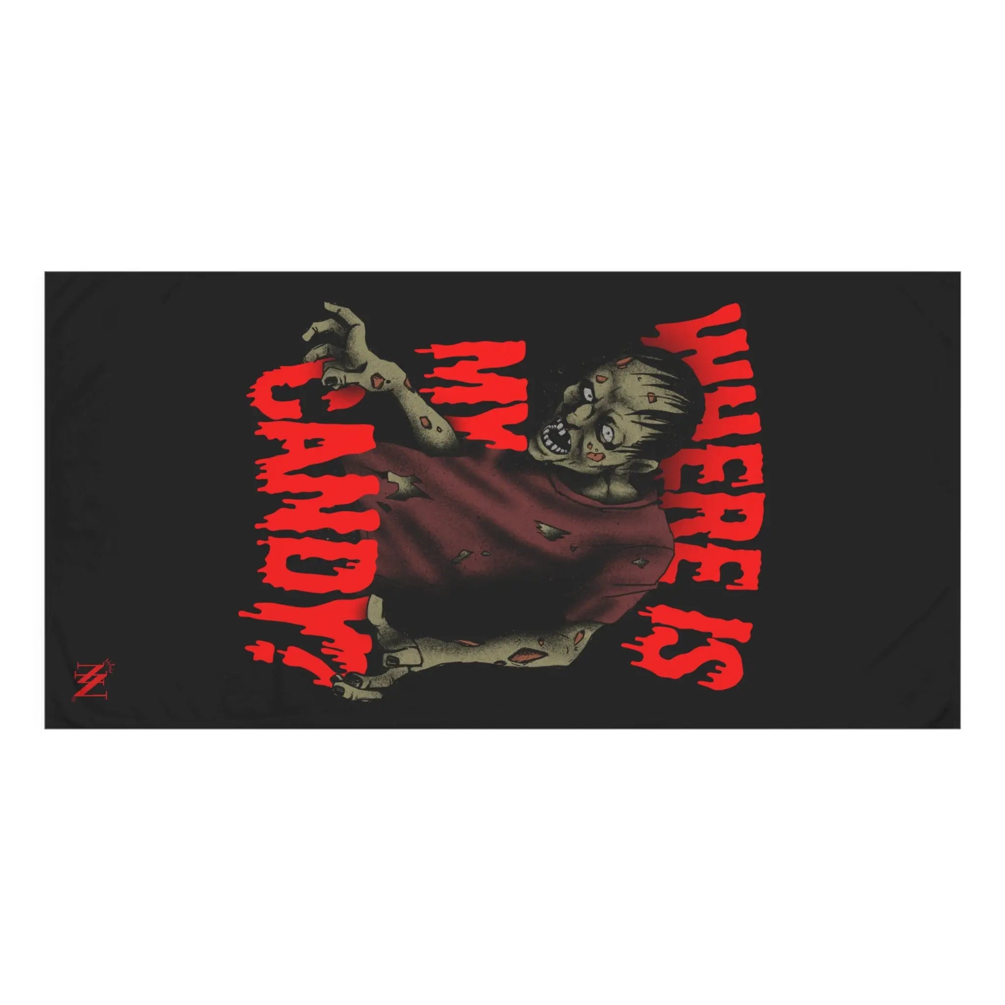 Where is My Candy? Zombie | Mix & Match XL Fun-Flirty Lovers’ Towels