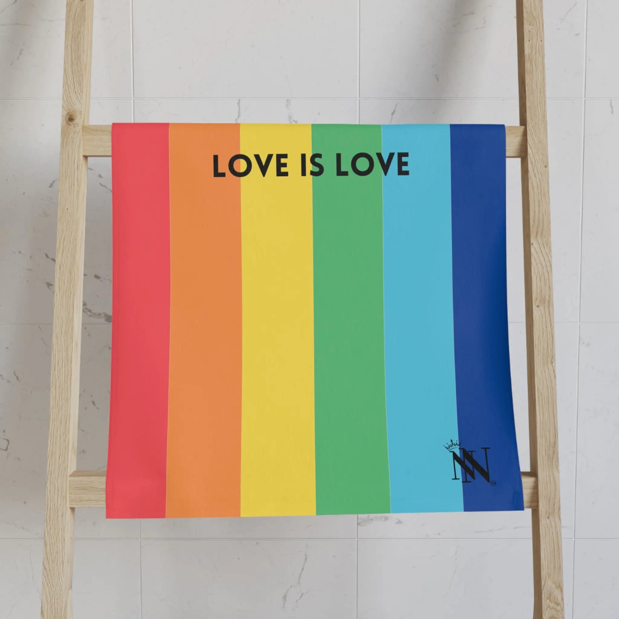 Love is Love Rainbow | Mix & Match Classic Fun-Flirty Lovers’ Towels