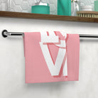 Block Letter Love Heart Cum Rag
