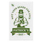 Wet Your Beard for Luck Patrick’s Day | Mix & Match Soft Fun-Flirty Lovers’ Towels