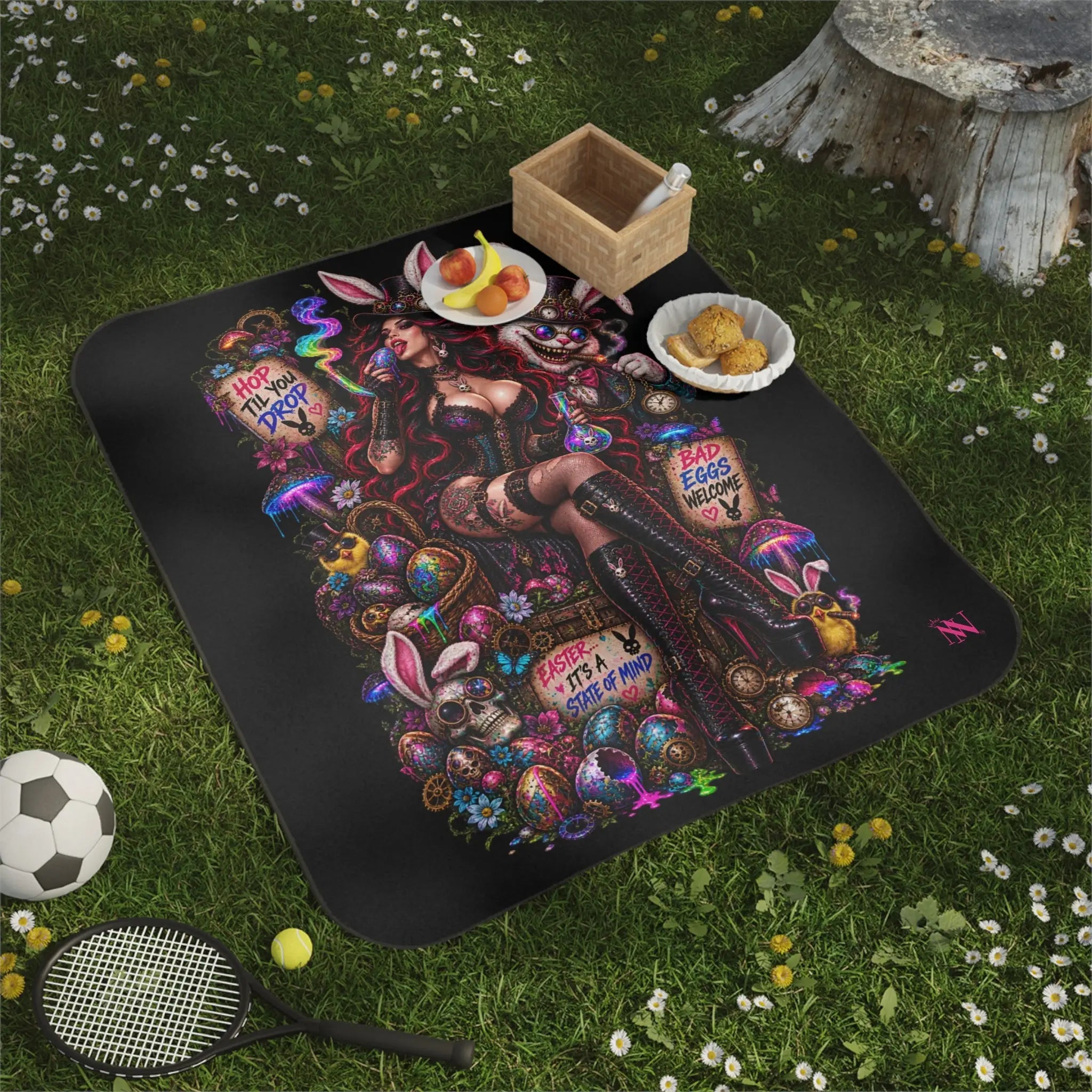 Easter Wicked Fantasy Water-Resistant Sex Blanket
