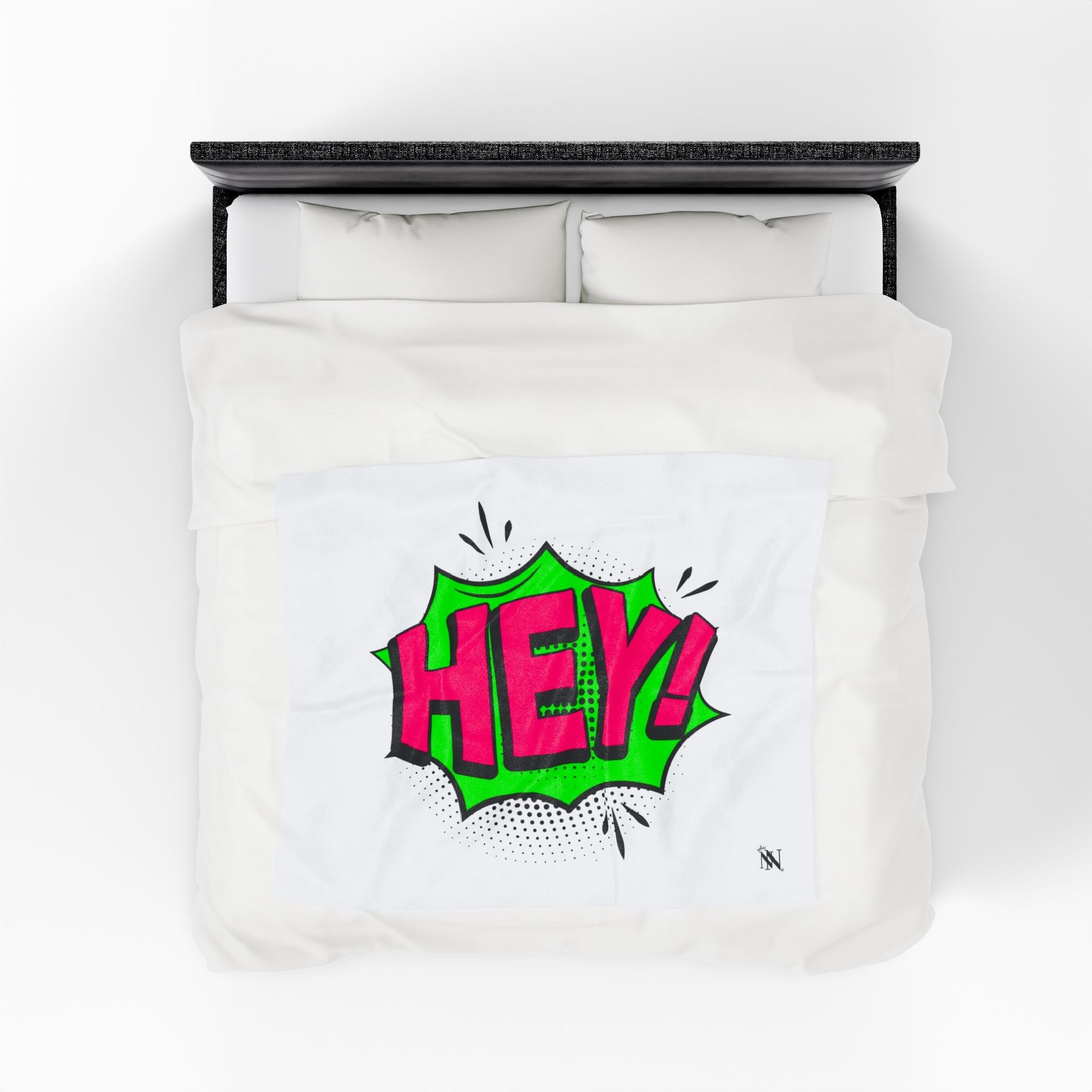 Hey! Cartoon Fun | Mix & Match Velveteen Fun-Flirty Lovers’ Blankets