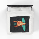 Throwing Horns Wild & Free | Mix & Match Soft Fun-Flirty Lovers’ Blankets
