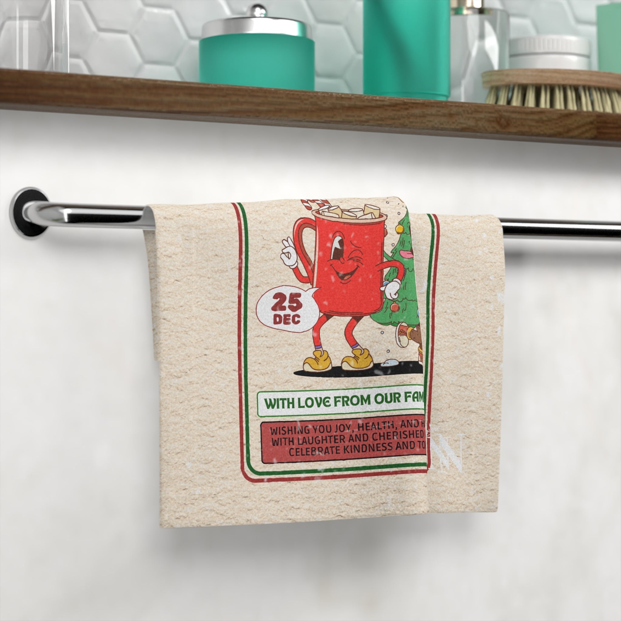 Christmas Card | Mix & Match Lils’ Fun-Flirty Lovers’ Towels