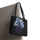 Purple Rain Cloud Tote Bag