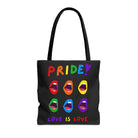 Screaming Pride Love is Love | Nectar Napkins Fun-Flirty Lovers’ Totes