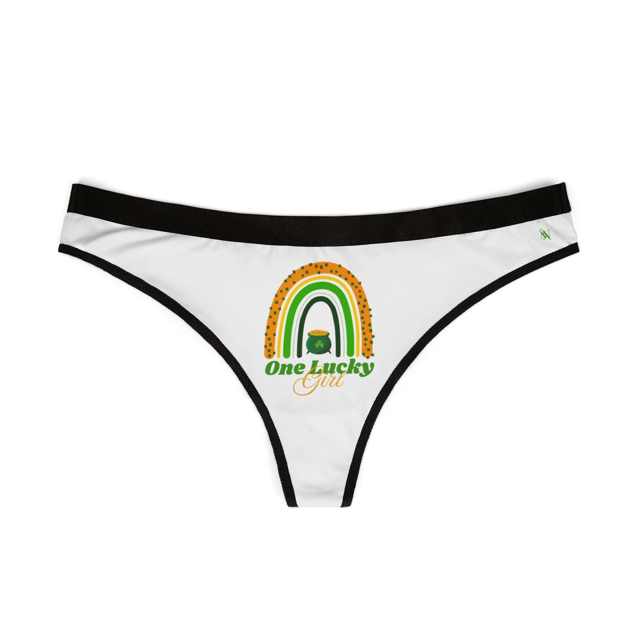 One Lucky Girl St. Patrick’s Day Sex Humor Sexy Women’s Thong