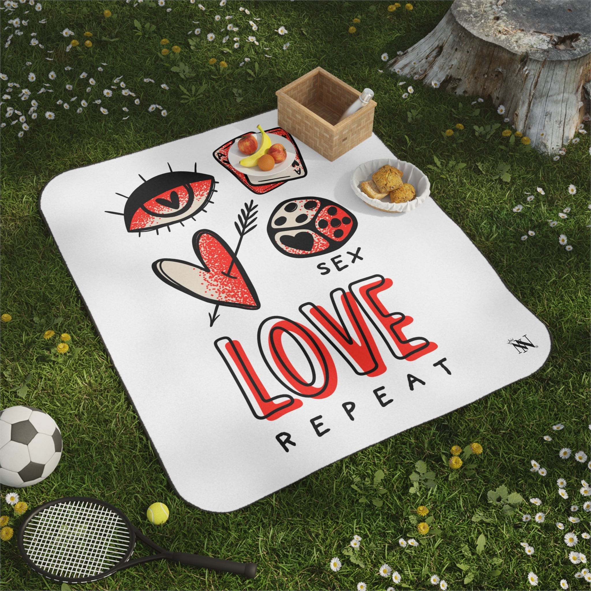 Sex Love Repeat Sex Blanket