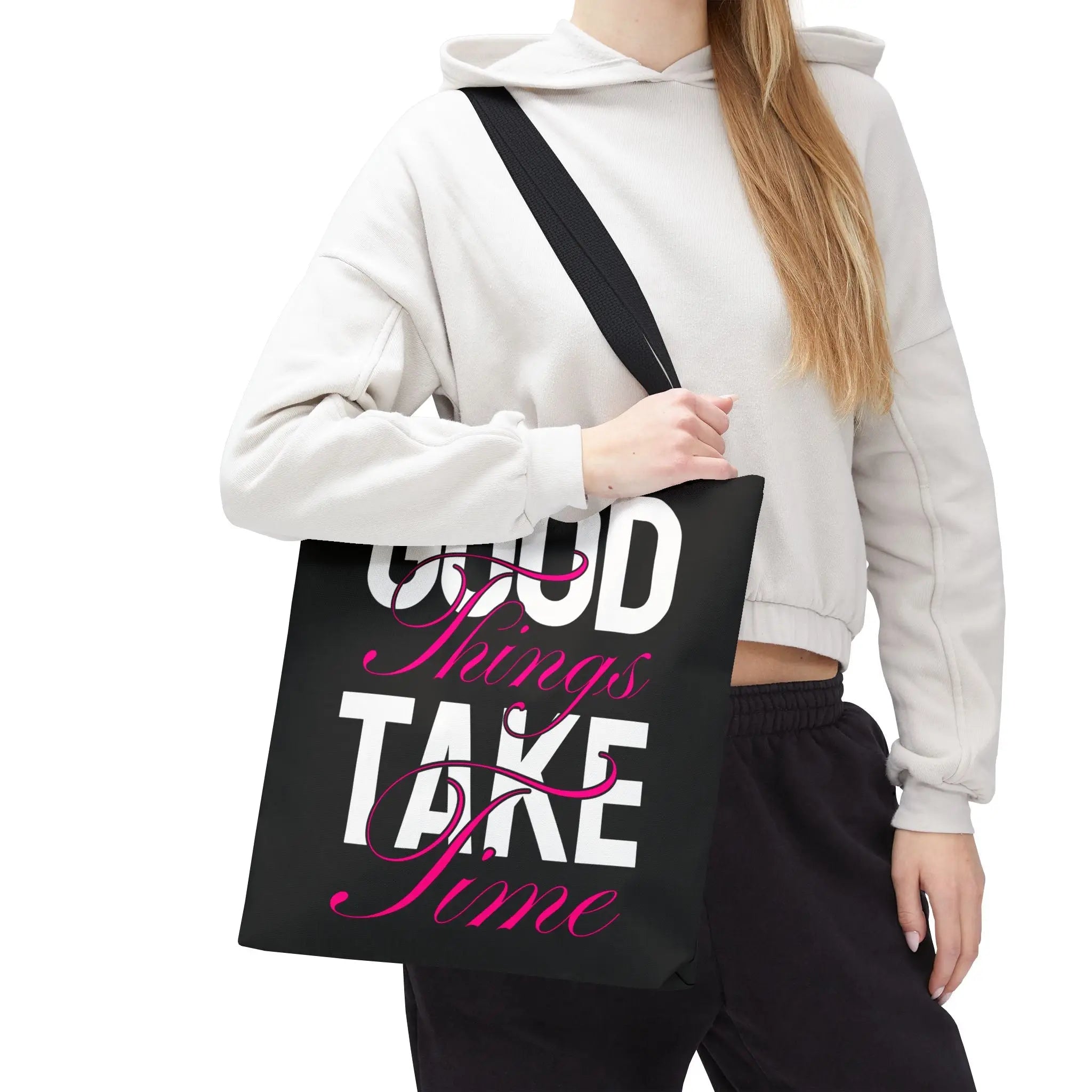 Good Things Take Time | Mix & Match Fun-Flirty Lovers’ Totes