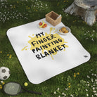 My Finger Painting Blanket | Mix Match Fun-Flirty Lovers’ Water-Resistant Blankets