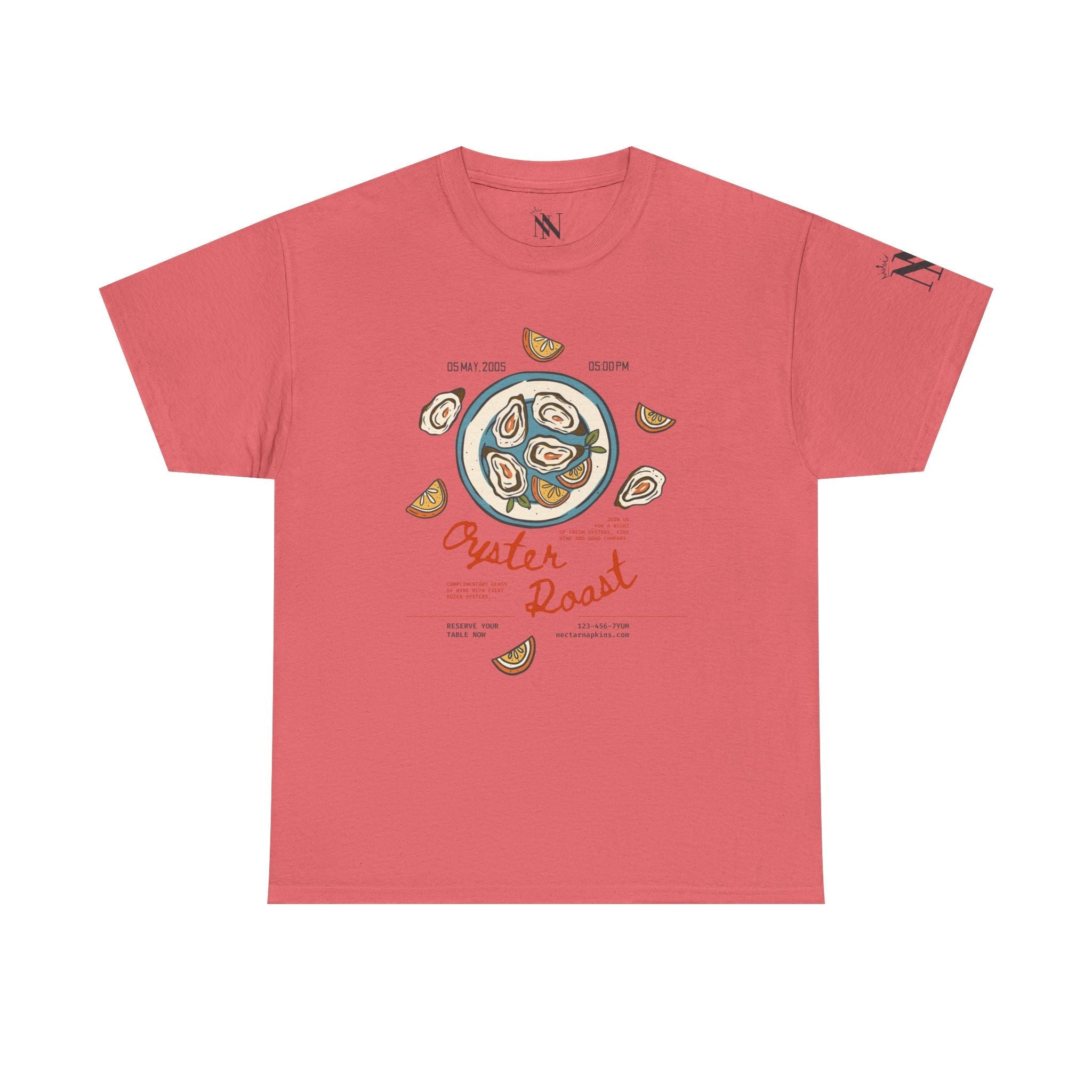 Oyster Roast | Mix & Match Cotton Unisex Fun-Flirty Lovers’ T-Shirts