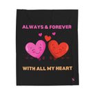 With All My Heart | Mix & Match Soft Fun-Flirty Lovers’ Blankets