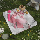 Kinky Pink Sex Toys & Feather Photograph | Mix Match Fun-Flirty Lovers’ Water-Resistant Blankets