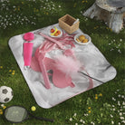 Kinky Pink Sex Toys & Feather Photograph | Mix Match Fun-Flirty Lovers’ Water-Resistant Blankets