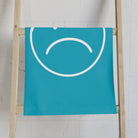 Sad Emoji Teal Cum Towel