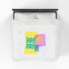 Here Cums Fun | Mix & Match Soft Fun-Flirty Lovers’ Blankets