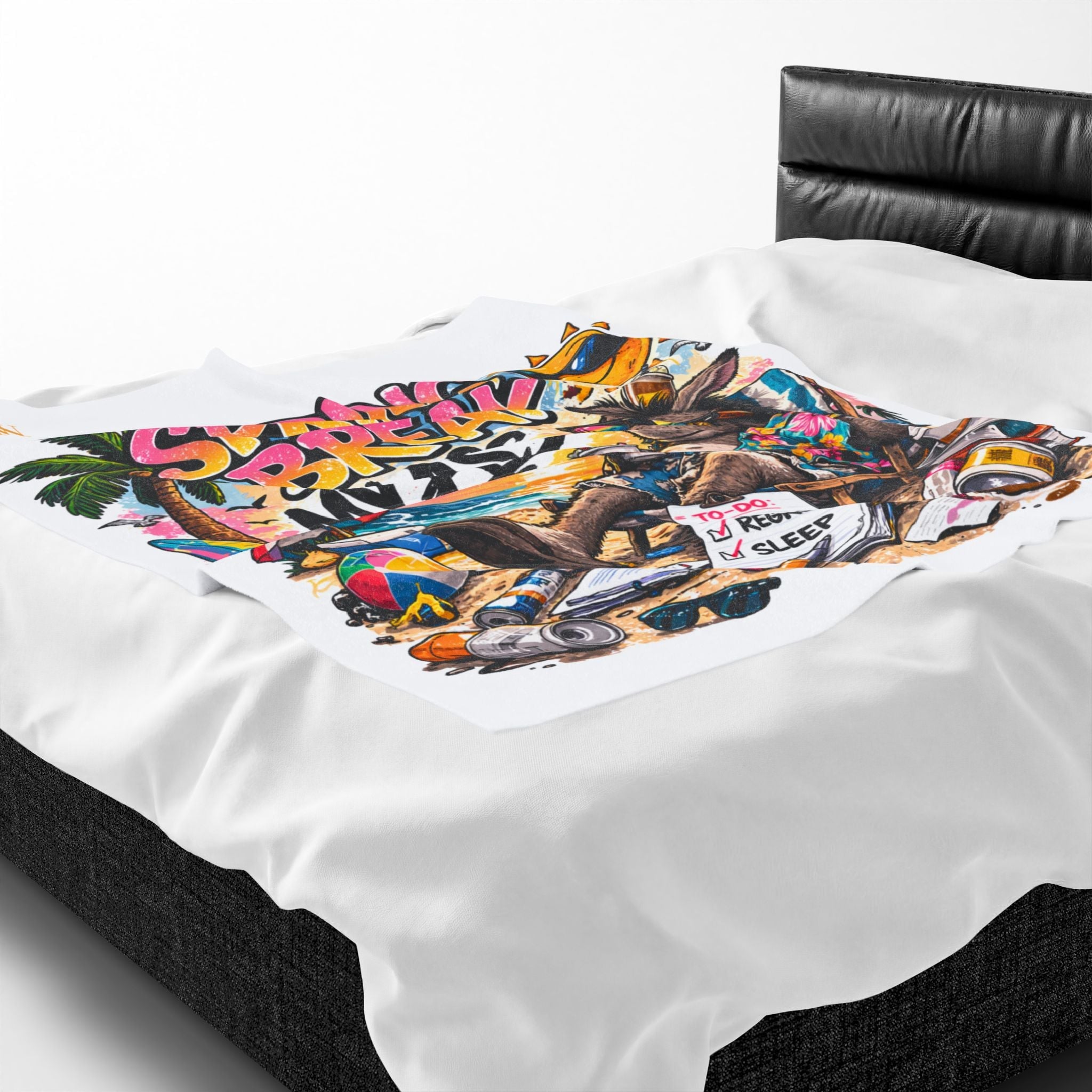 Spring Break My Ass Couple Romantic Gifts Silky Soft Love Blanket