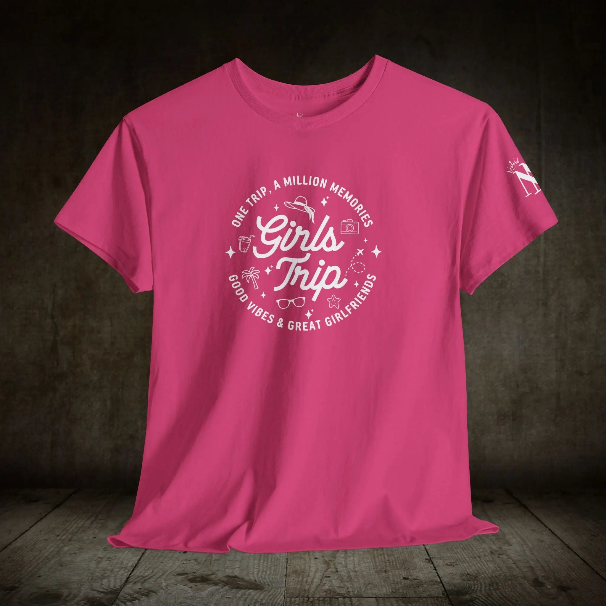 Girls Trip Memories | Mix & Match Cotton Unisex Fun-Flirty Lovers’ T-Shirts