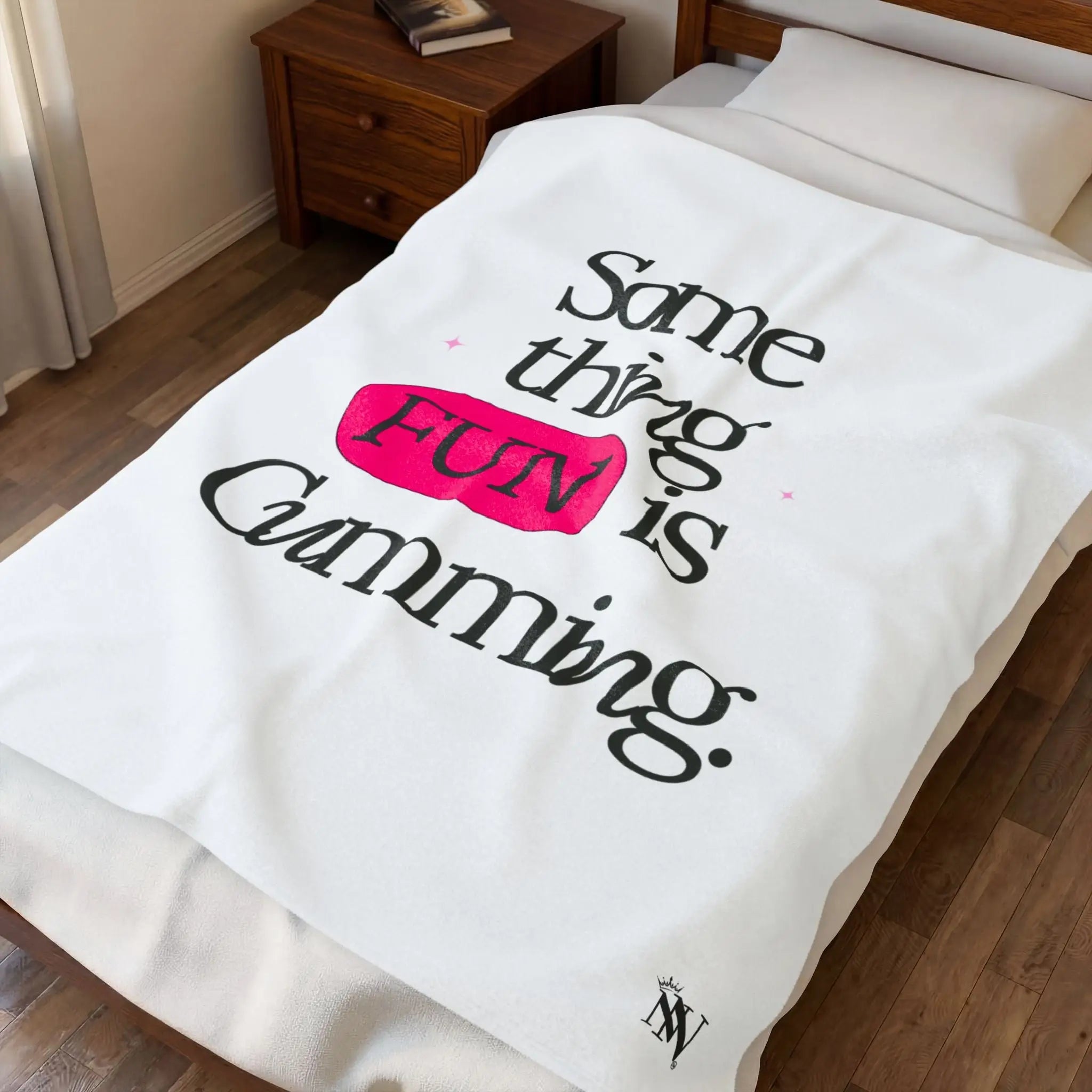 Something FUN is Cumming. | Mix & Match Soft Fun-Flirty Lovers’ Blankets