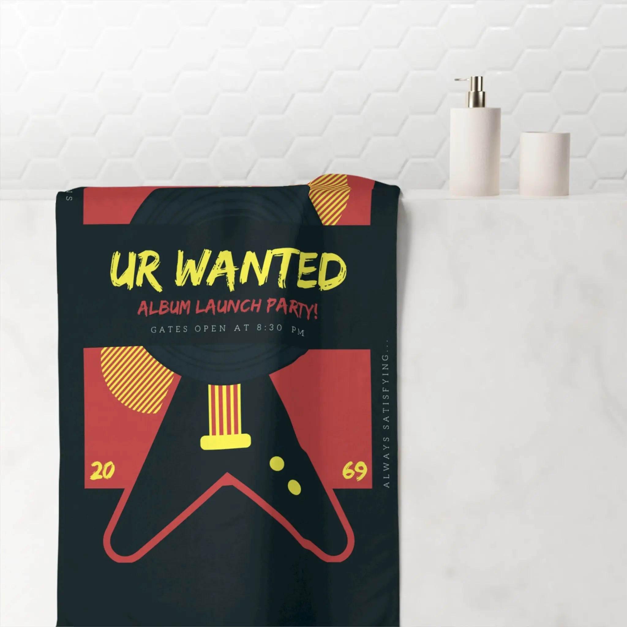 Ur Wanted Album Launch Party Anal Sex Towel