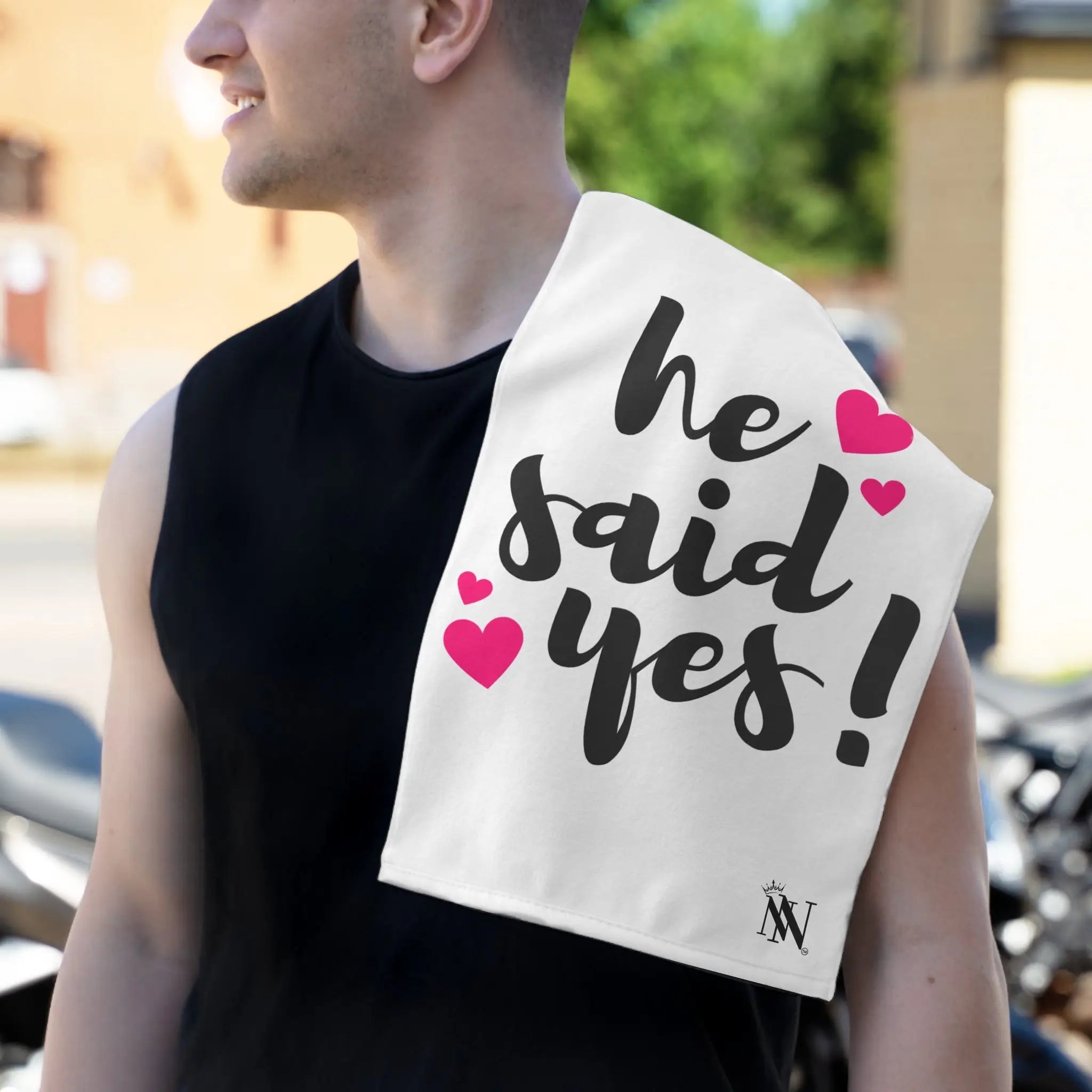 He Said Yes! Sex Towel