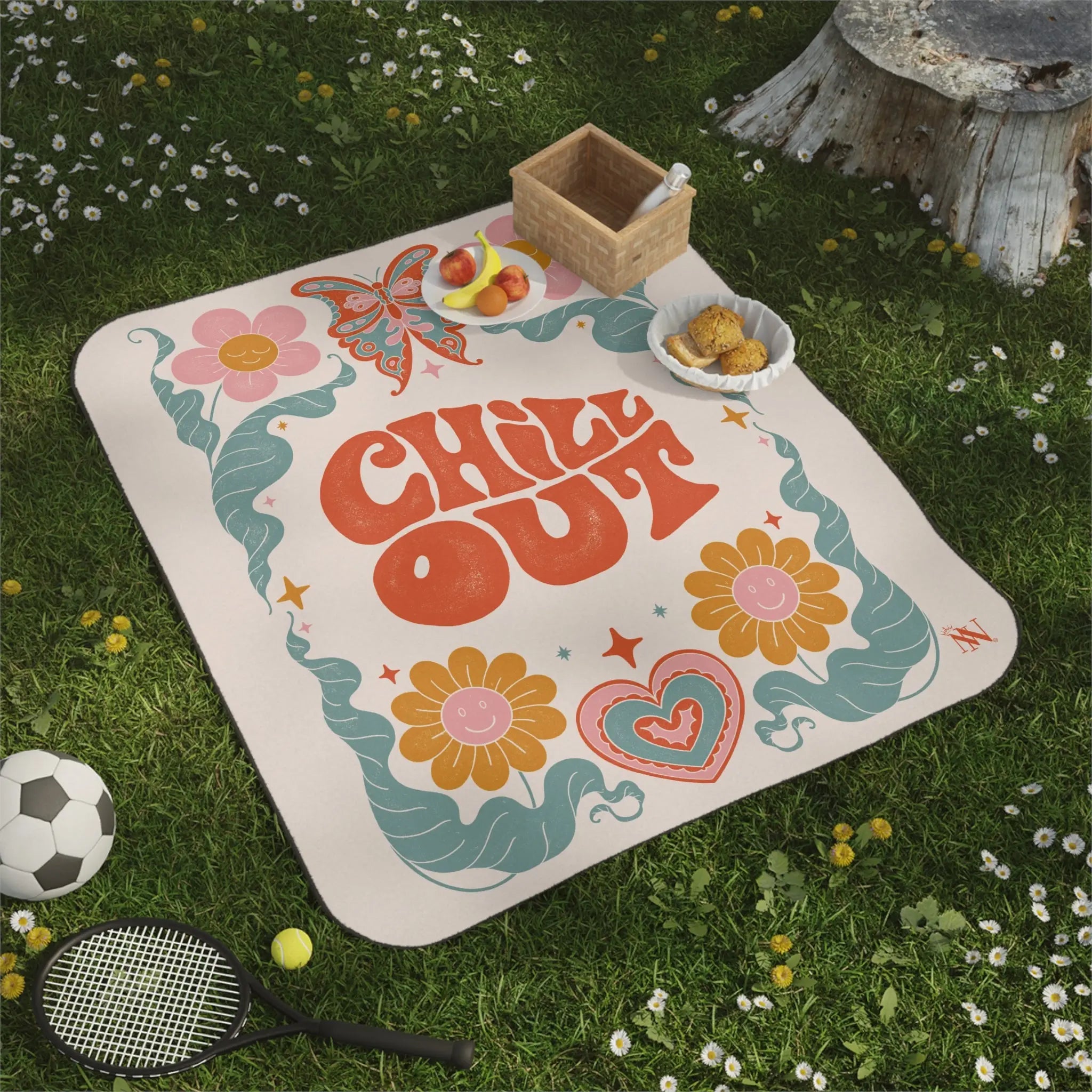 Chill Out Vintage Boho | Mix Match Fun-Flirty Lovers’ Water-Resistant Blankets