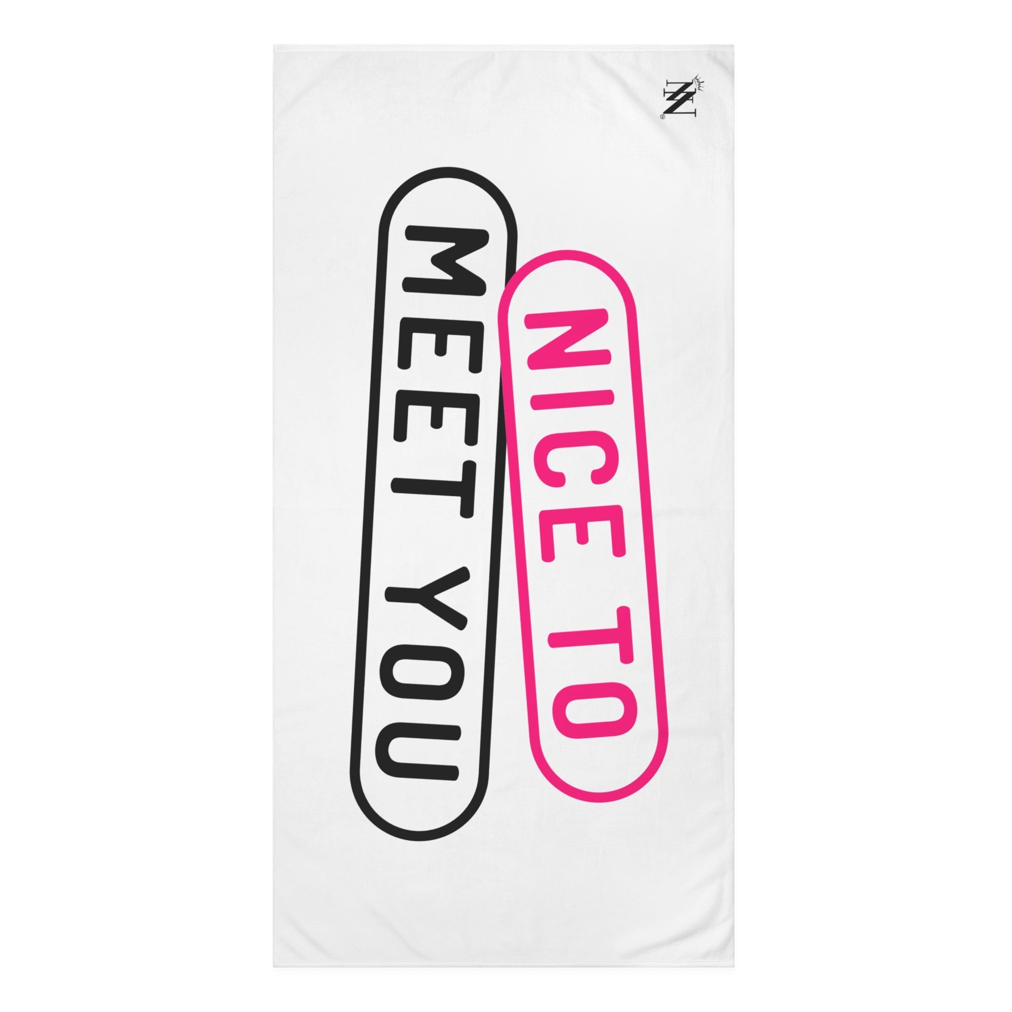 Nice to Meet You Giant Sex Towel