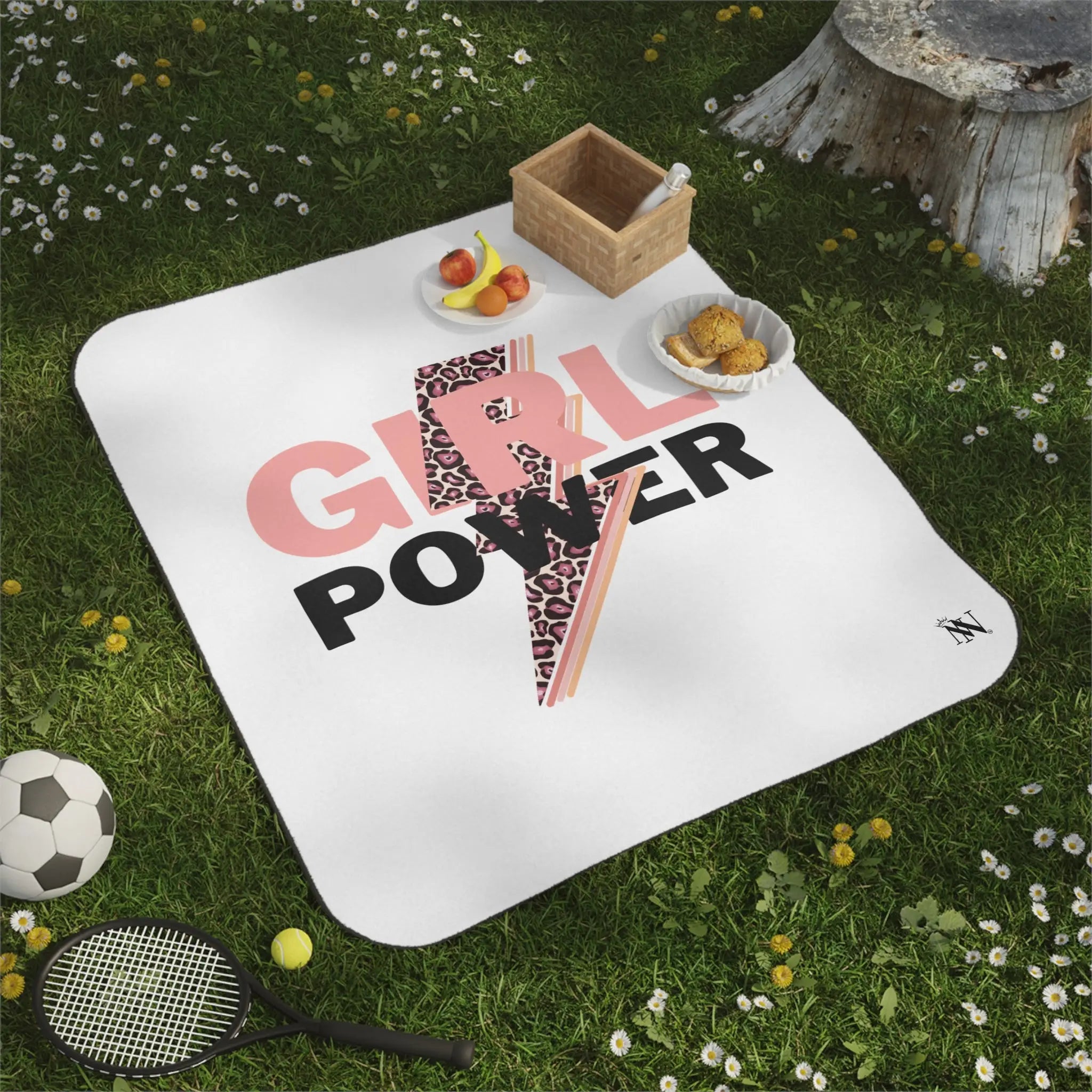 Electric Girl Power | Mix Match Fun-Flirty Lovers’ Water-Resistant Blankets