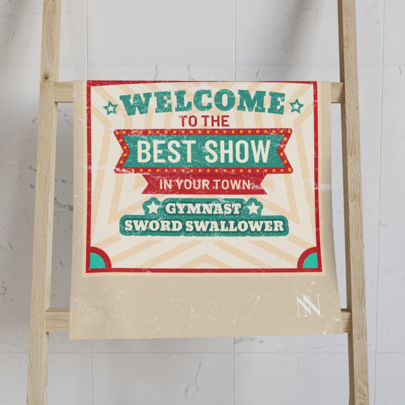 Welcome To The Best Show | Mix & Match Original Fun-Flirty Lovers’ Towels