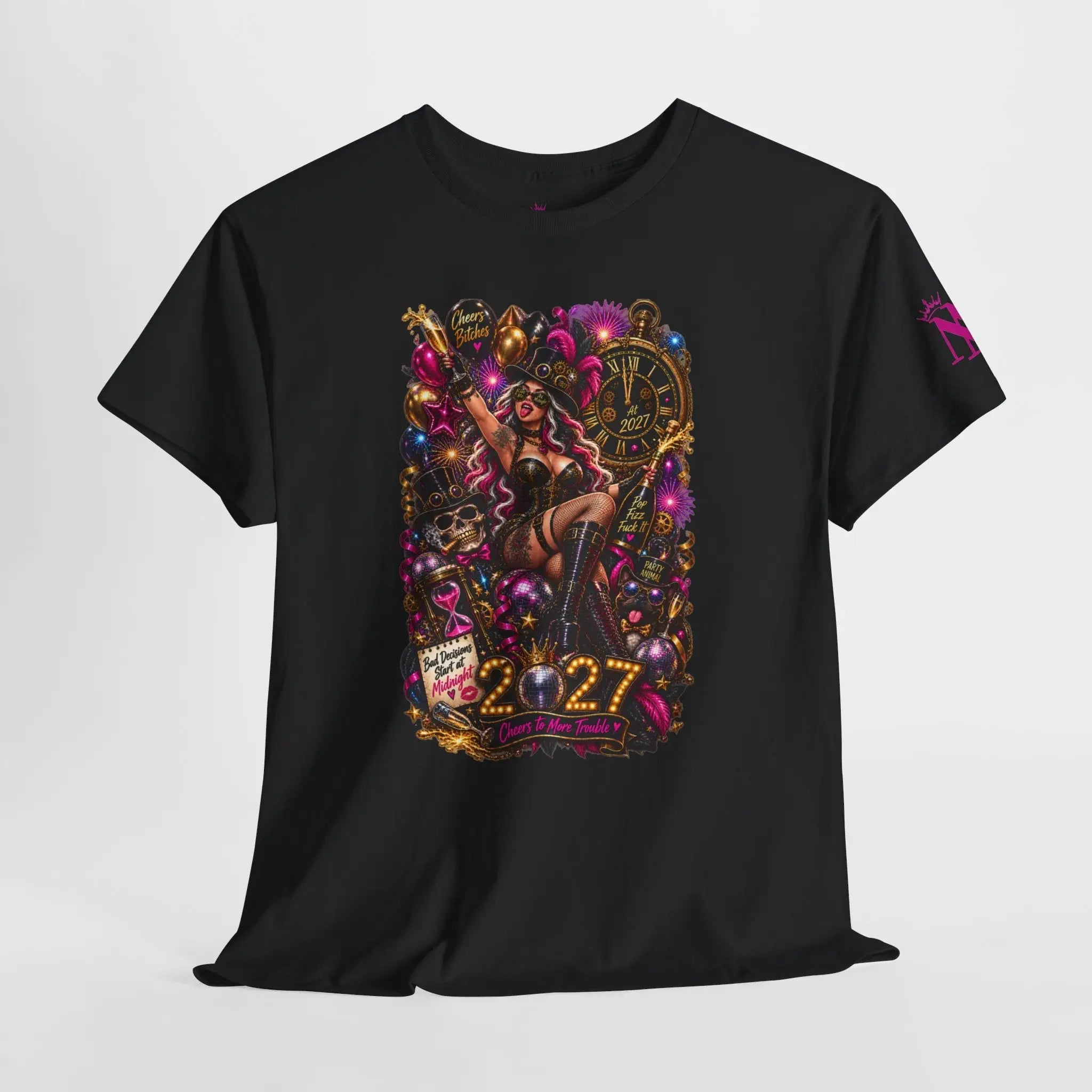 New Year’s Eve Wicked Fantasy | Nectar Napkins Fun-Flirty Lovers’ T-Shirts