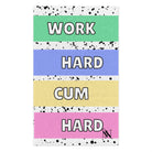 Work Hard Cum Hard | Mix & Match Soft Fun-Flirty Lovers’ Towels
