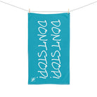 Don’t Stop! Don’t Stop Teal Cum Towel