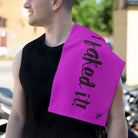 I Faked It! Bright Purple | Mix & Match Soft Fun-Flirty Lovers’ Towels